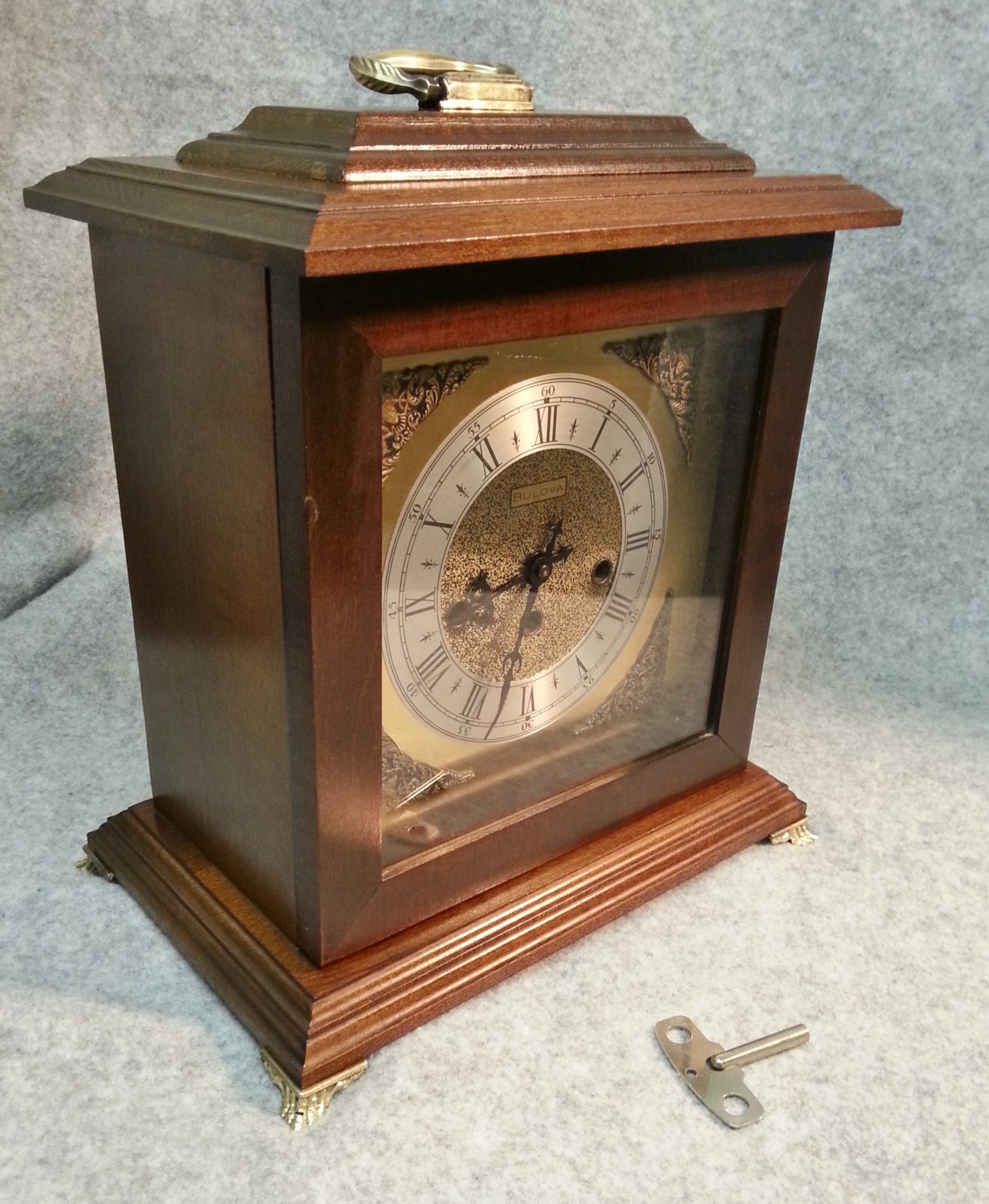 antique 8 day mantel clock