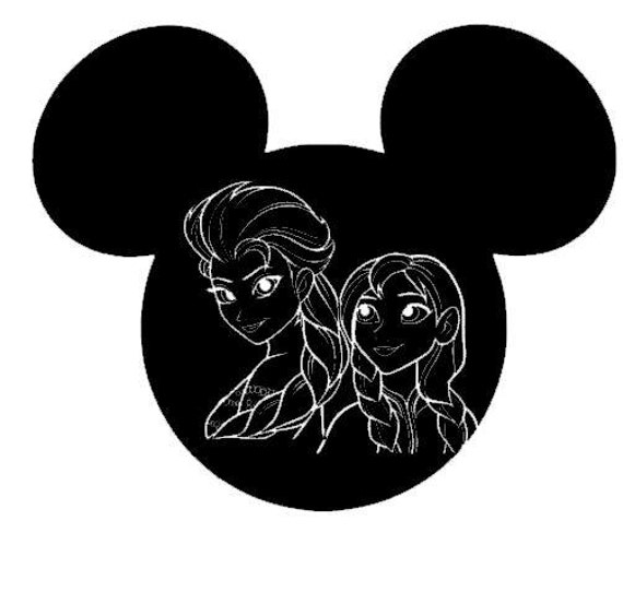 Items similar to Frozen Vinyl Decal Iron On on Etsy