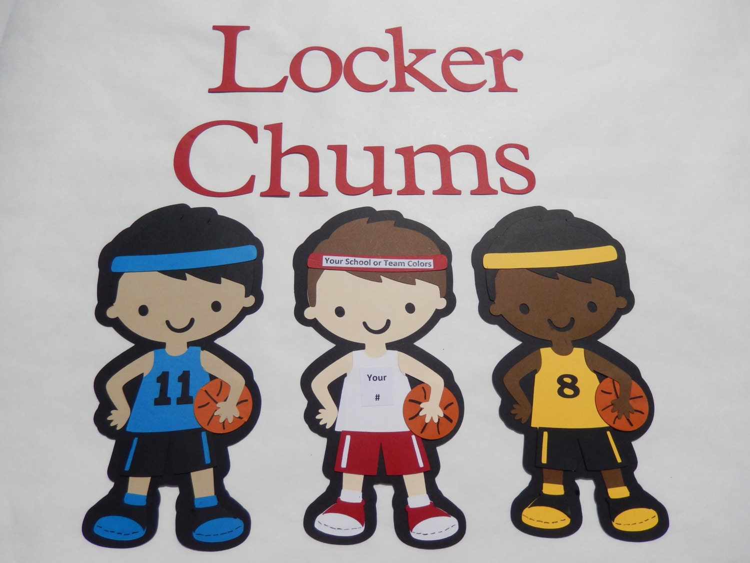 Basketball Locker Decorations. Personalize your own Locker