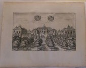 Erik Dahlberg Suecia Antique Ostanna Palace 1717