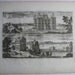 Erik Dahlberg Suecia Antiqua Sundby Sunbyholm 1717 18th C Engraving Antique Prnt