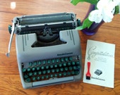 Smith Corona Typewriter - Working Typewriter - Smith Corona Silent Portable Typewriter