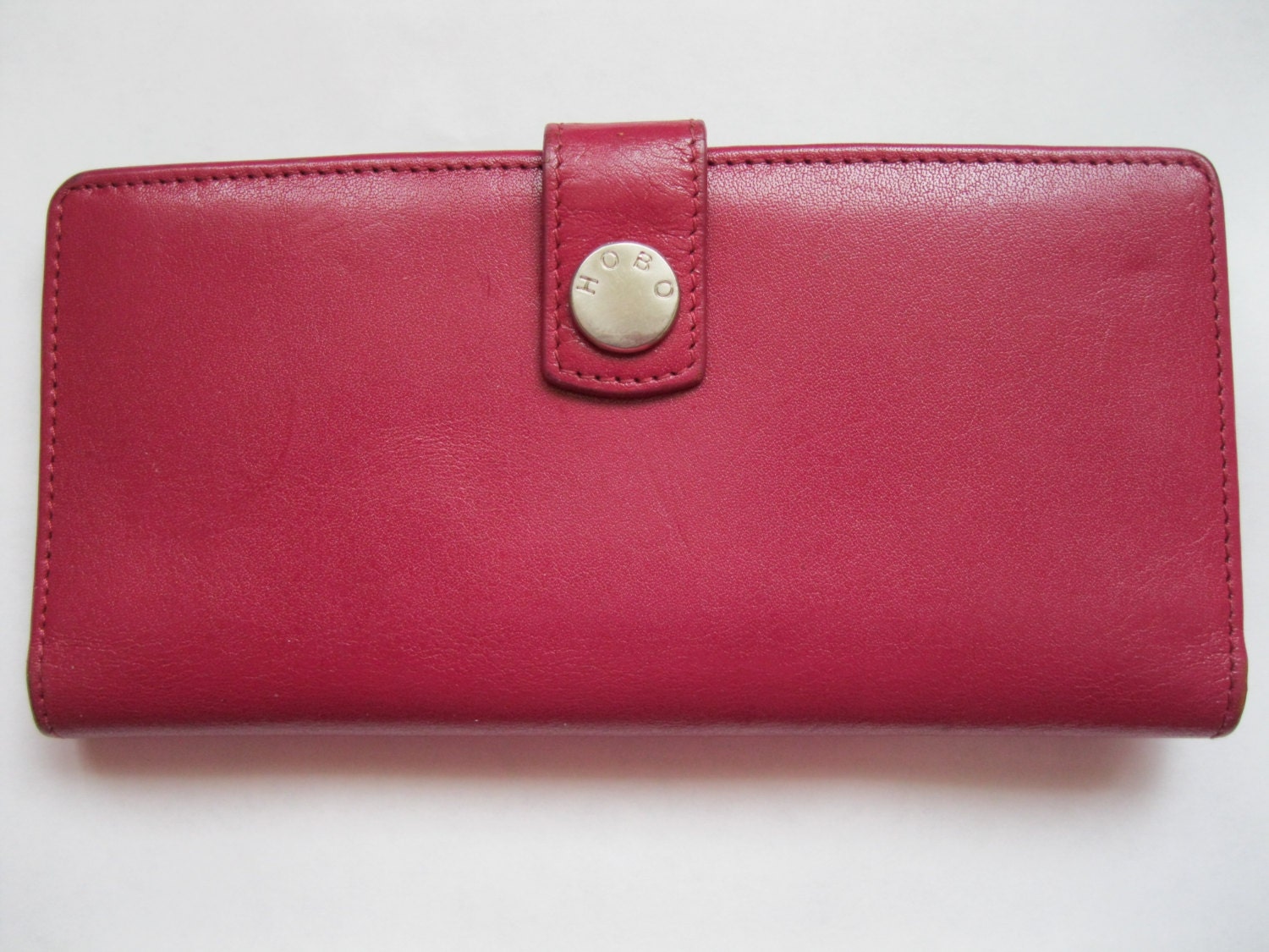 Hobo International Pink Bi-fold Wallet Vintage
