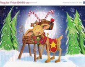 80% OFF Printable Christmas cards DIY instant download - Rudy found a friend AMB-603 Il_170x135