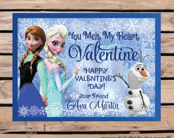 funny frozen valentines day cards