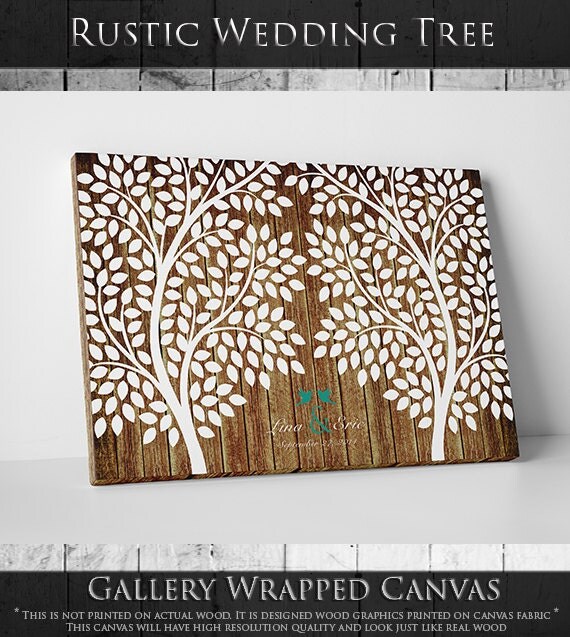 Rustic Wedding Guest Book // Rustic Guest Book // Rustic