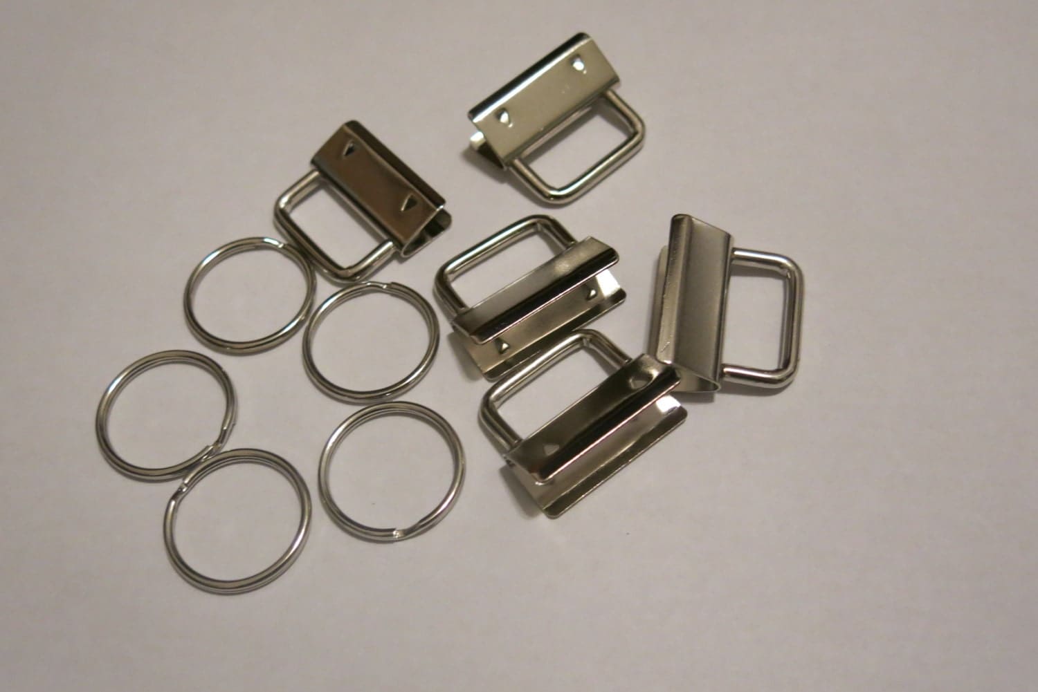 50pc set for 1.25 inch key fob hardware 32mm
