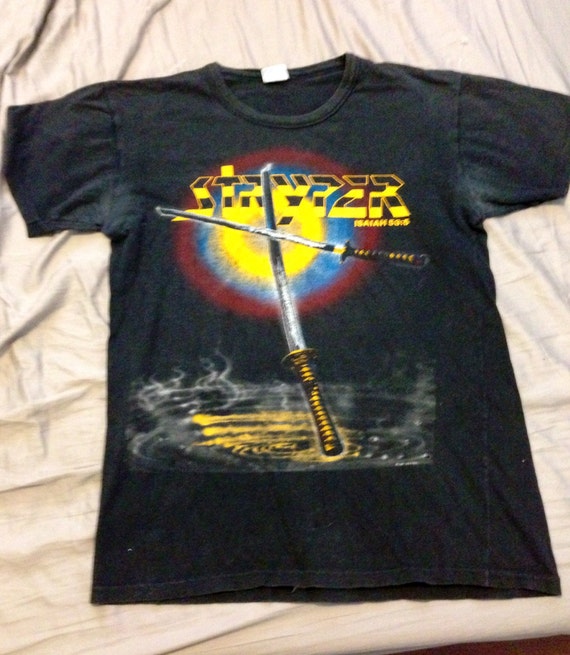 stryper tshirt