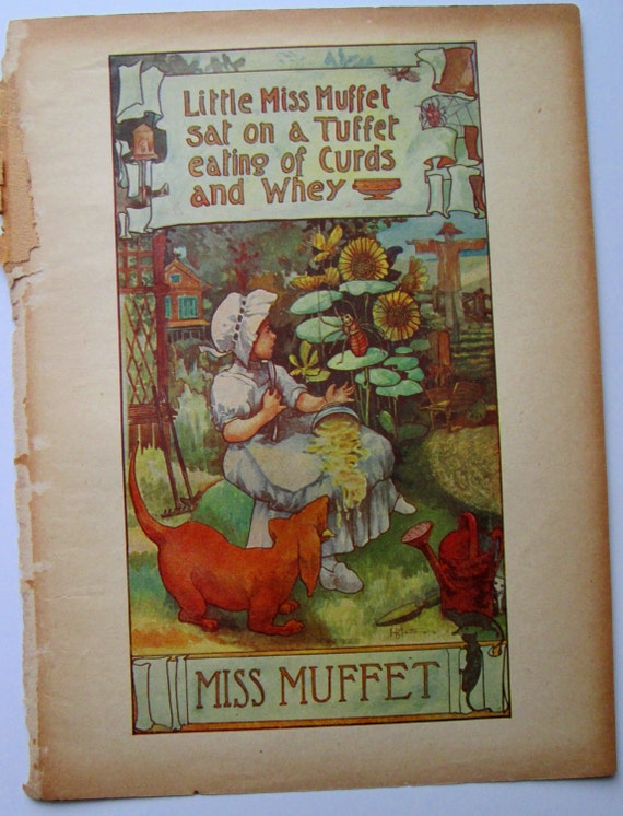 Vibrant 1915 H B Matthews Miss Muffet