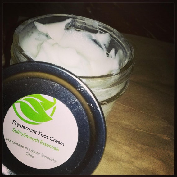 Whipped Peppermint Foot Cream By SultrySmooth On Et