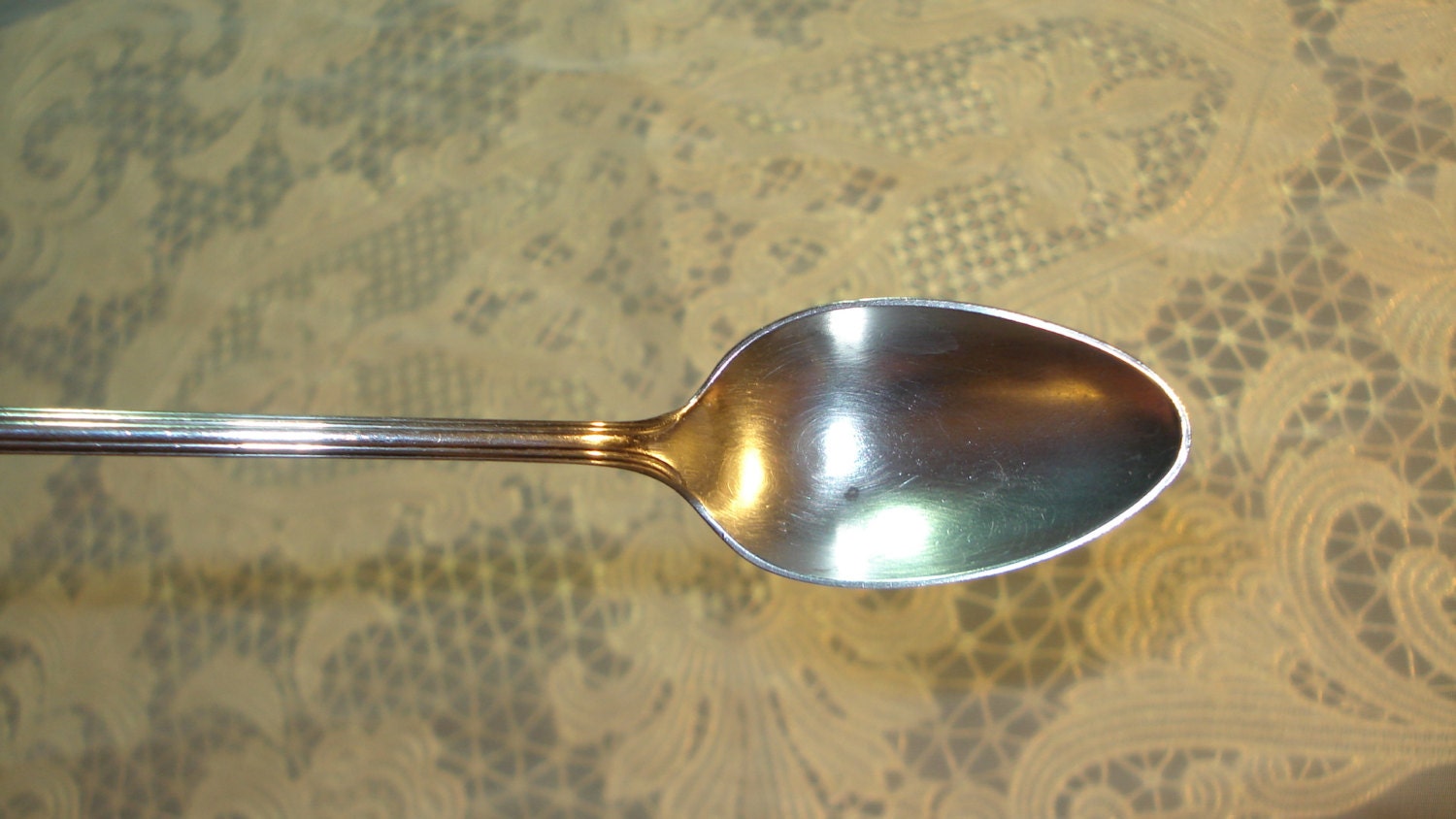 Wallace “Grand Colonial” Sterling Silver Iced Tea Spoon Haute Juice