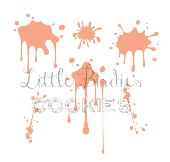 Items Similar To Paint Splatter 5x5 Stencil On Etsy   Il 570xN.634493002 83ad 