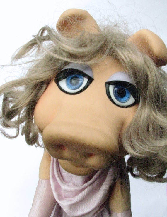 miss piggy puppet doll