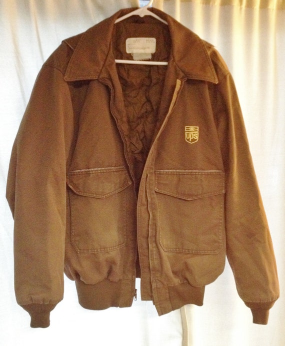 Authentic Vintage UPS Uniform Jacket United by Spiritwoodsgiftbox