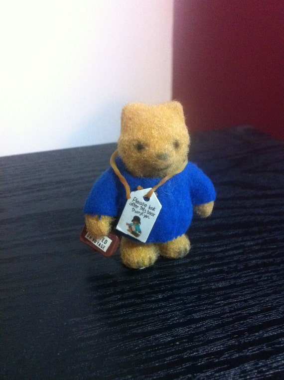 vintage paddington bear doll