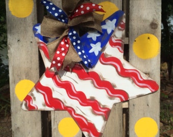 Independence Day Star Door Hanger