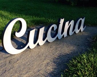 Cucina sign | Etsy