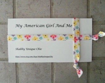 American Girl Doll Accessories, Girls Headbands, Elastic Headband, American Girl, matching American Girl doll headbands, headbands, Easter