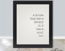 Popular items for plato quote on Etsy