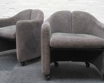 A Set of Four Italian Tecno Chairs by Gerli