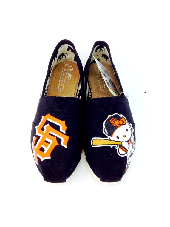 San Francisco Giants Toms by Artsysole45 on Etsy