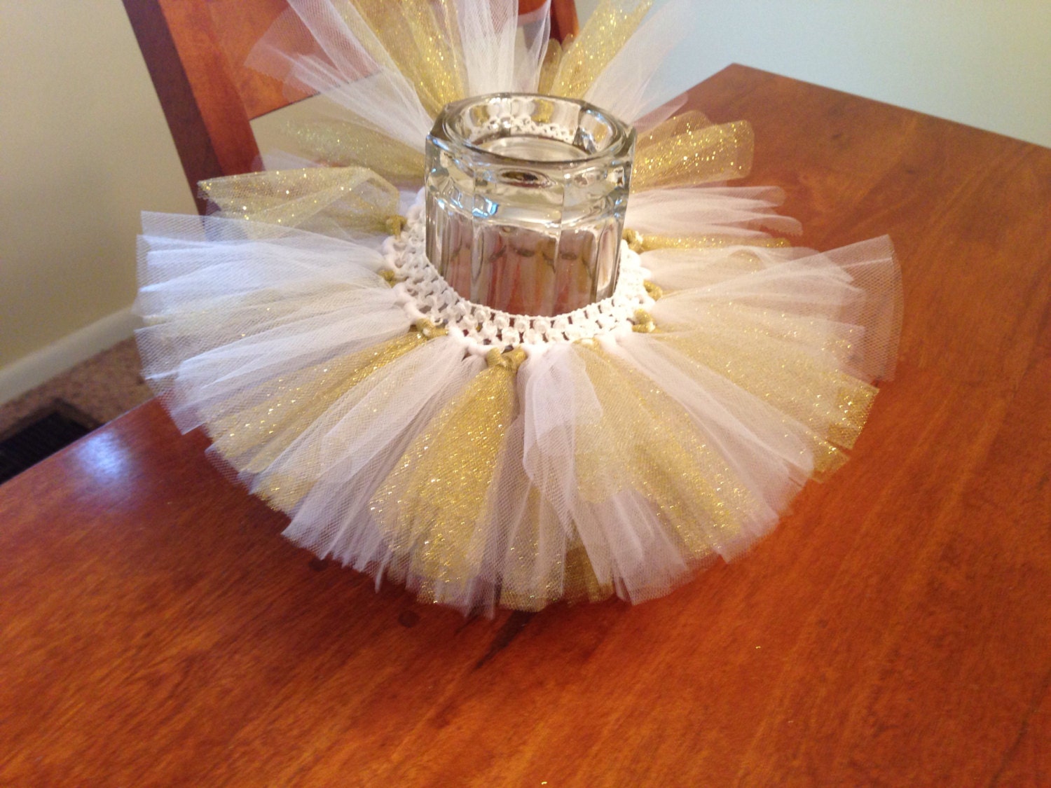 Glitter tutu infant tutu toddler tutu gold tutu white