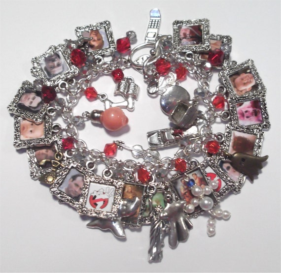Ghostbusters 1 &2 Inspired Tribute Charm Bracelet with 36