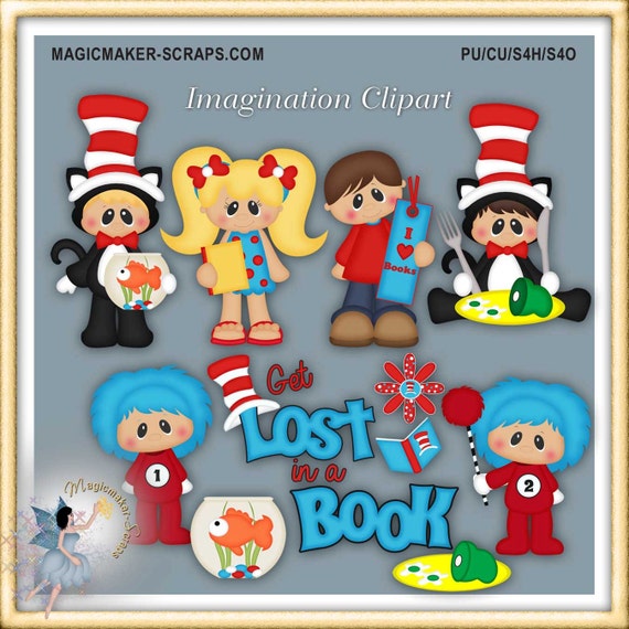Children's Storybook Imagination Clipart