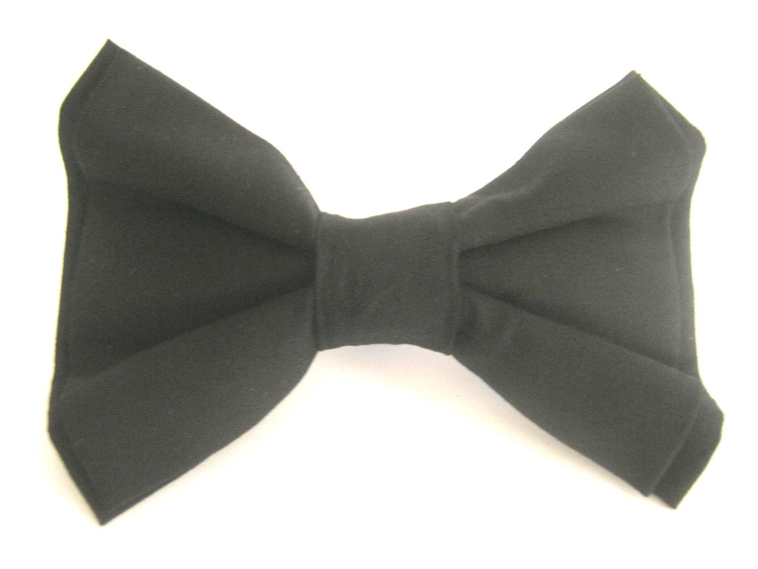 Black Dog Bow Tie Large Dog Bow Tie Pet Bow by barkingintherain