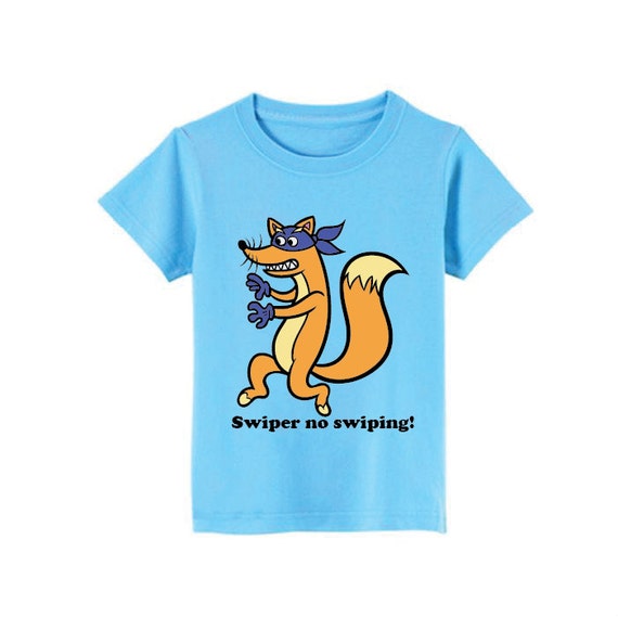 Swiper from Dora the Explorer T-Shirt for children available