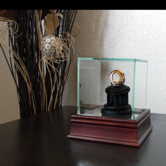 Ring Display Case Luxury Jewelry Holder for by eSportsBuff on Etsy