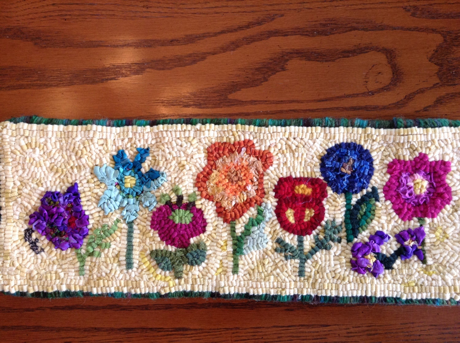 Primitive Posies Mini Rug Hooking/Punch Needle Pattern appr.