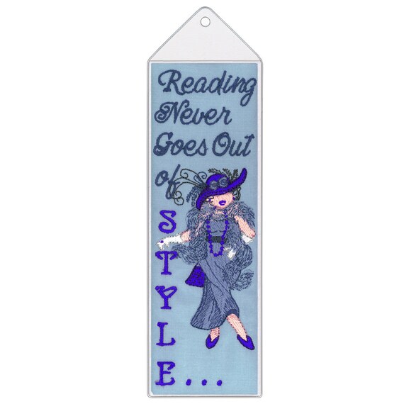 Bookmark Covers/Holders with Tassle Hole Clear Plastic