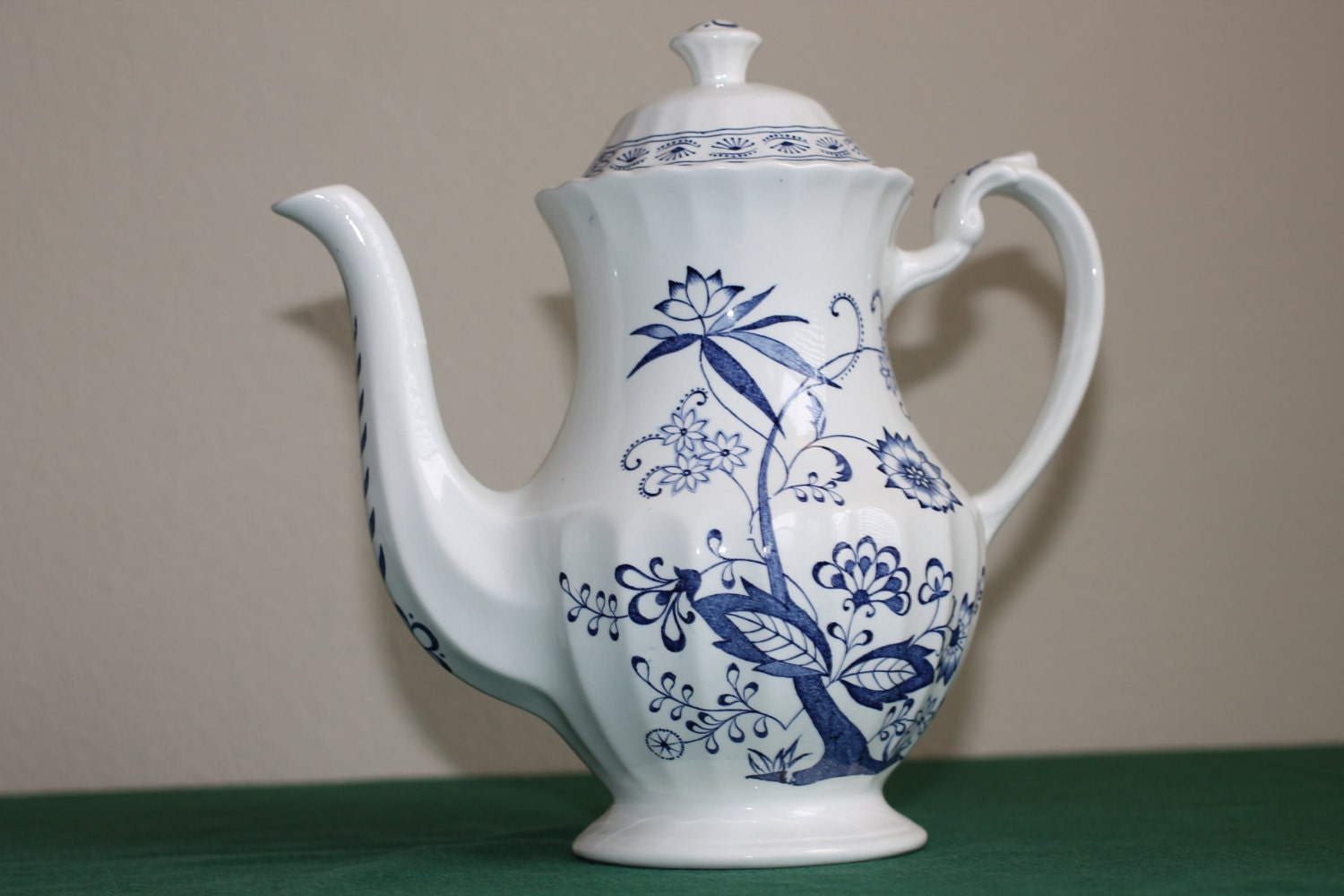 J&G Meakin Blue Nordic Teapot or Coffee Pot