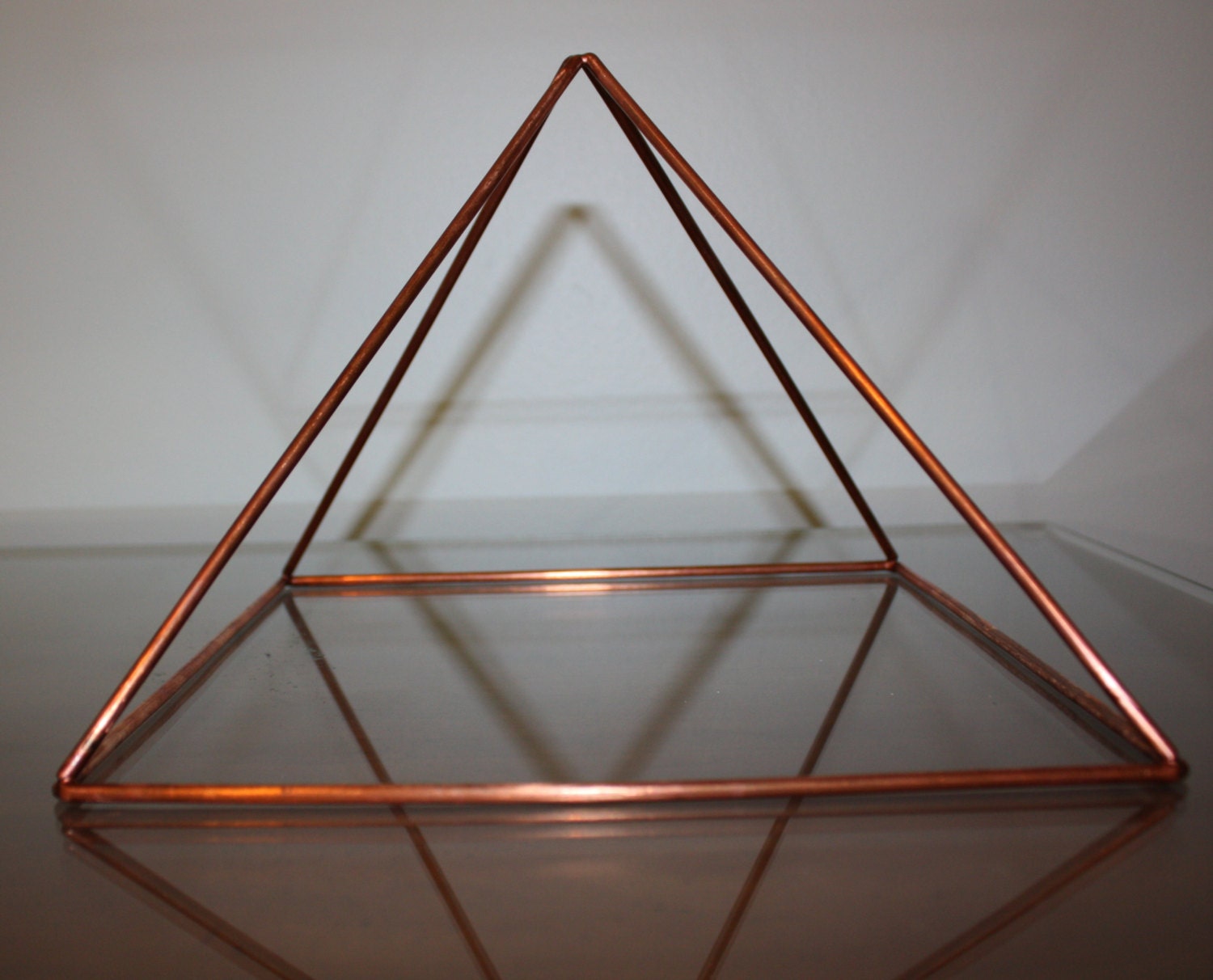 9 inch Copper Pyramid by DzinesbyLACE on Etsy