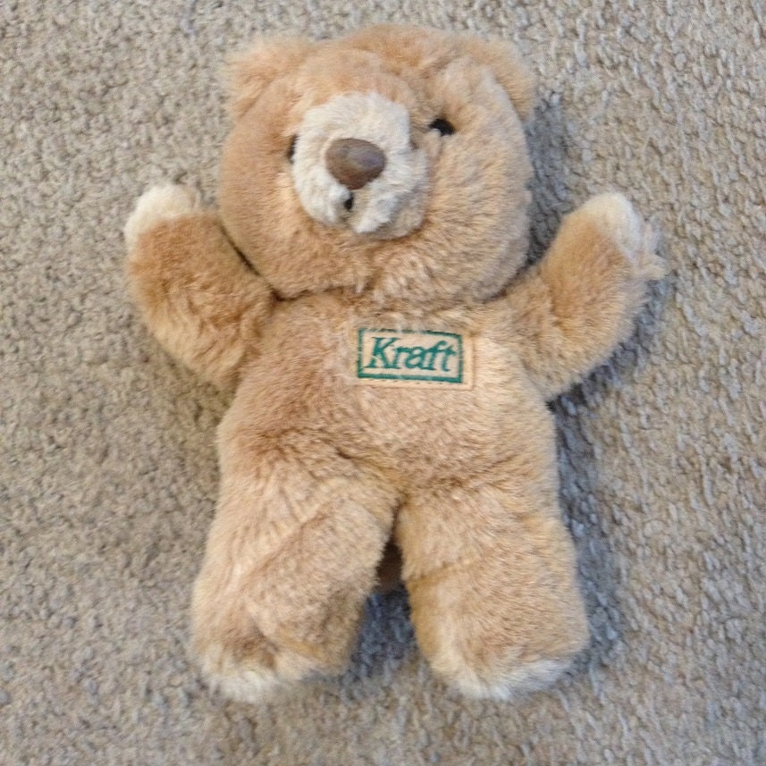 kraft plush bear