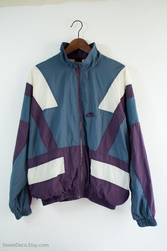 Vintage 90s Nike Sportswear Windbreaker Jacket Medium