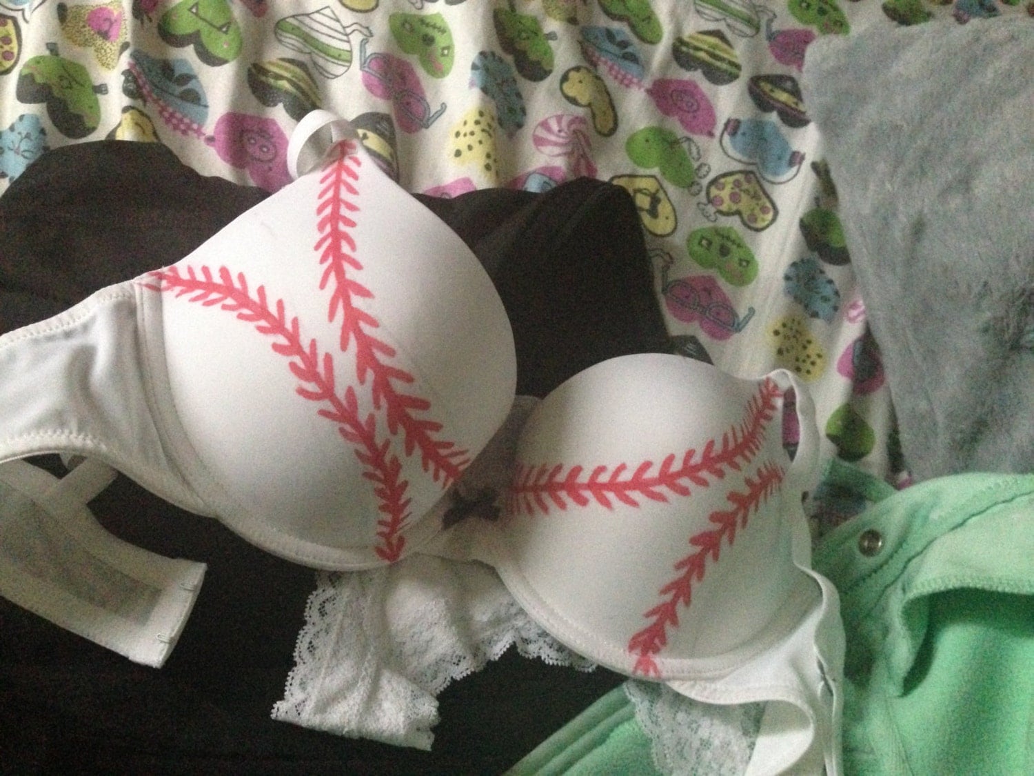 baseball bra