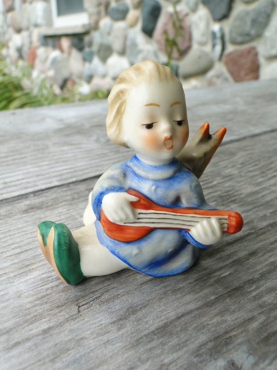 M.I. Hummel Candle Holder Angel FigurineJoyous News with