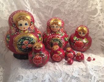 10 piece russian doll