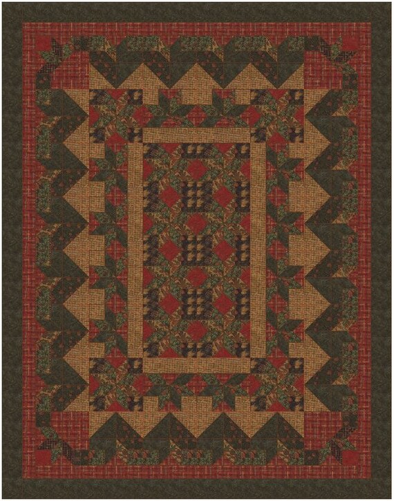 Quilt Pattern Hayward Bound 58 x 74 by QuiltPatternsDesigns