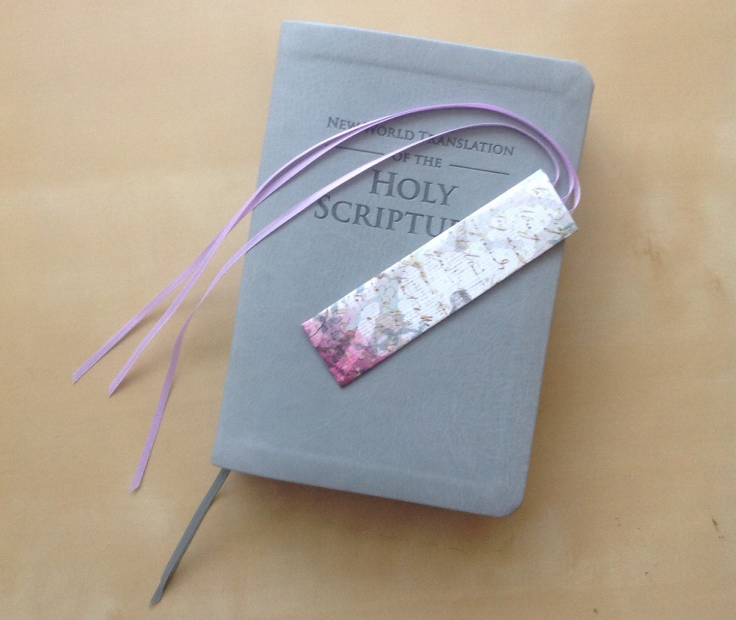 Bible ribbon bookmark by FoxyOwlCreations on Etsy