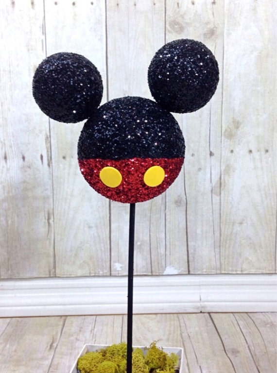 Mickey Mouse HEAD ONLY. Custom Mickey Mouse by ArisPaperClouds