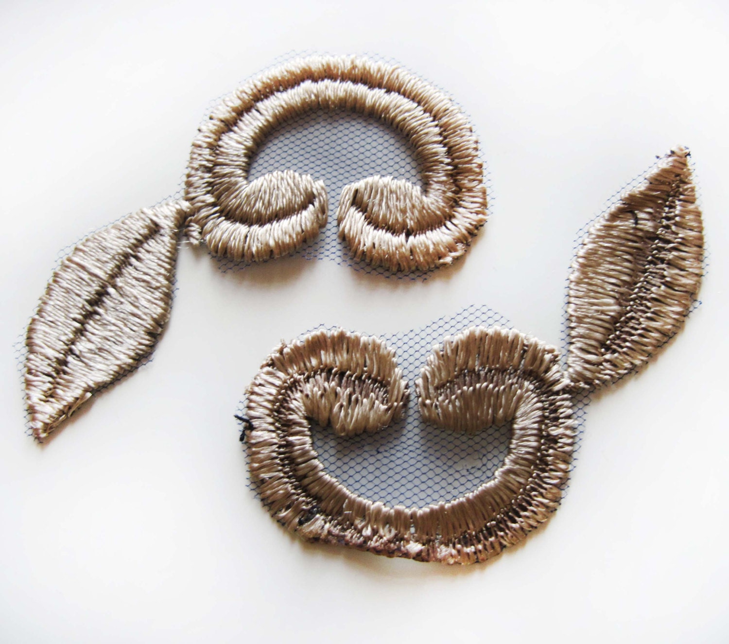 Gothic Lace Embellishment Embroidery Design Lace Applique