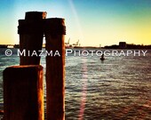 Pier 11 Harbor Posts NYC -  Print Photography