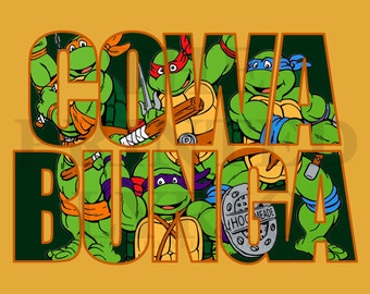 Teenage Mutant Ninja Turtles Quotes Cowabunga. QuotesGram
