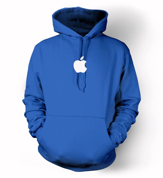 Apple logo Hoodie Mac computer iphone ipad geek Steve Jobs fan