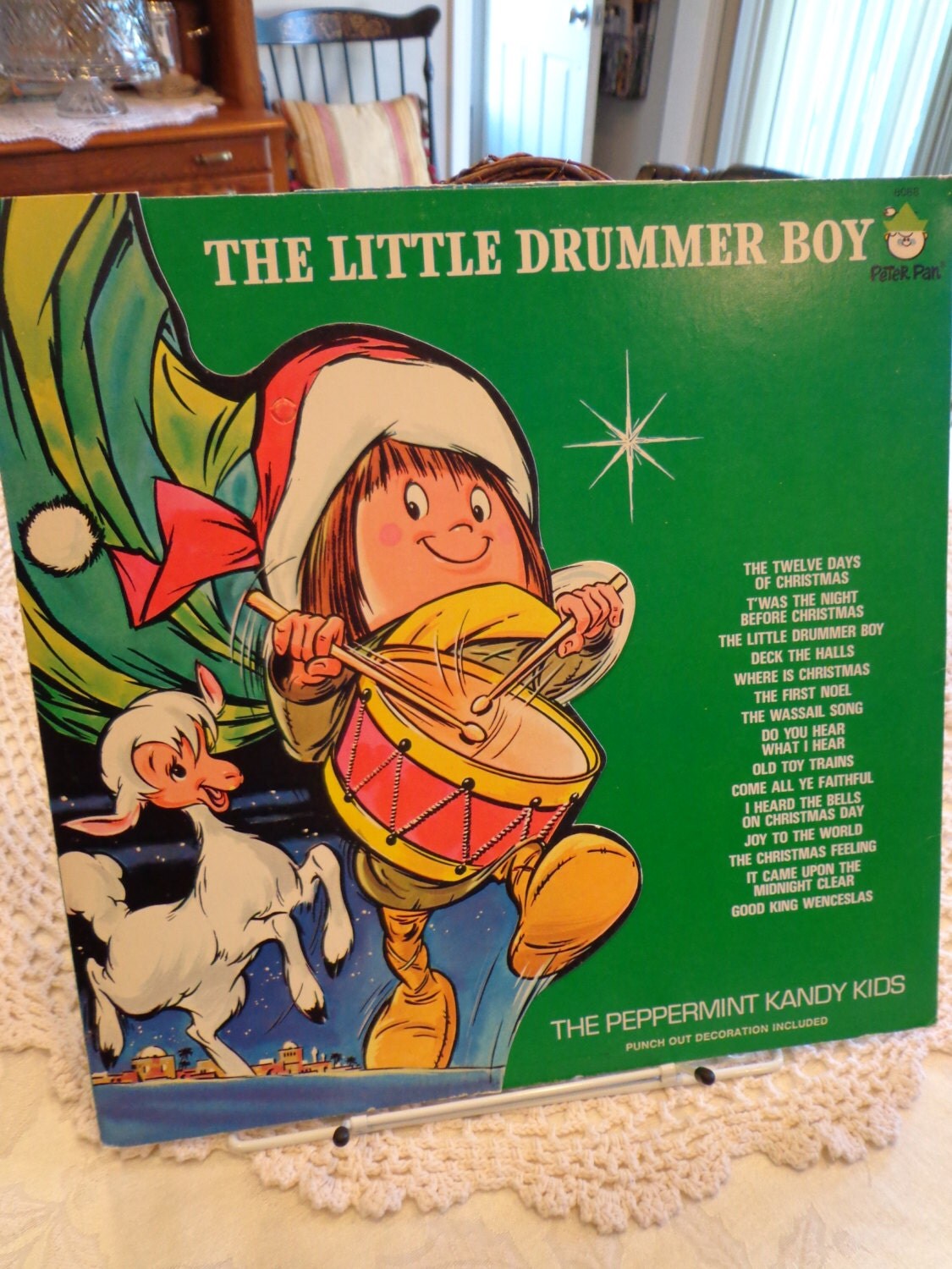 Little Drummer Boy Vintage Vinyl Record From The By ThePearlSwan