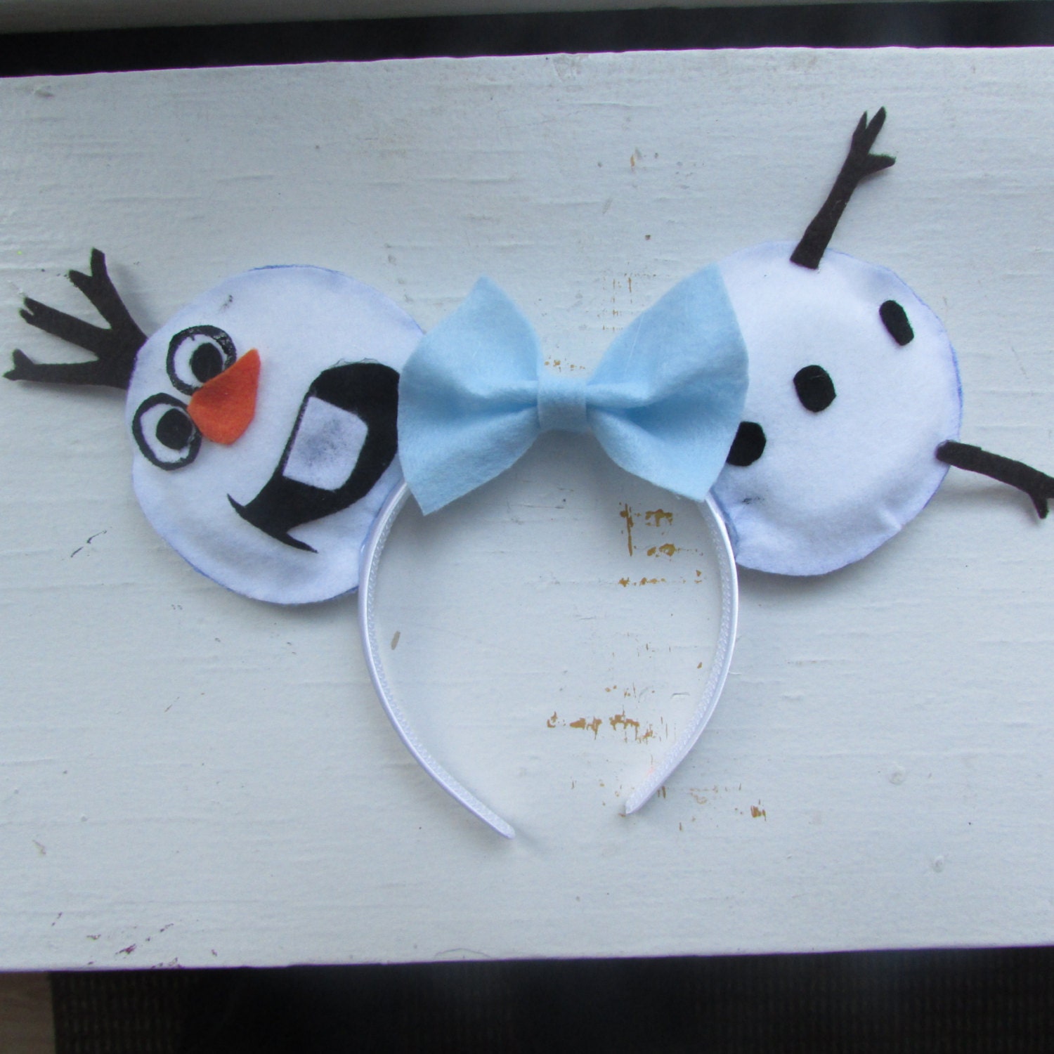 Olaf Frozen Minnie Mouse Ears Headband