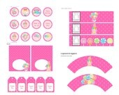 Candy Birthday Party, Candy Party Printables, Candy Shop Birthday Party, Birthday Party Packages, Candy Shop, Sweet Shop Birthday Party